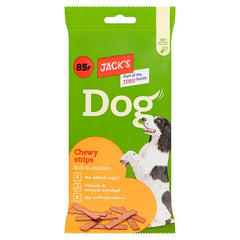 Jack's Dog Chewy Strips 150g