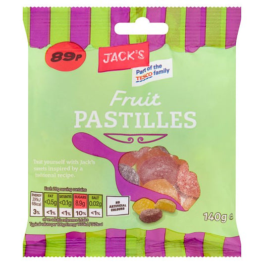 Jack's Fruit Pastilles 140g