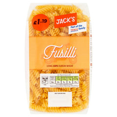 Jack's Fusilli 500g