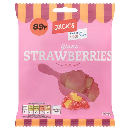 Jack's Giant Strawberries 140g