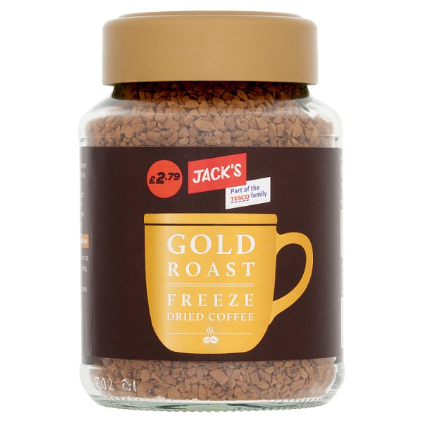 Jack's Gold Roast Freeze Dried Coffee 90g