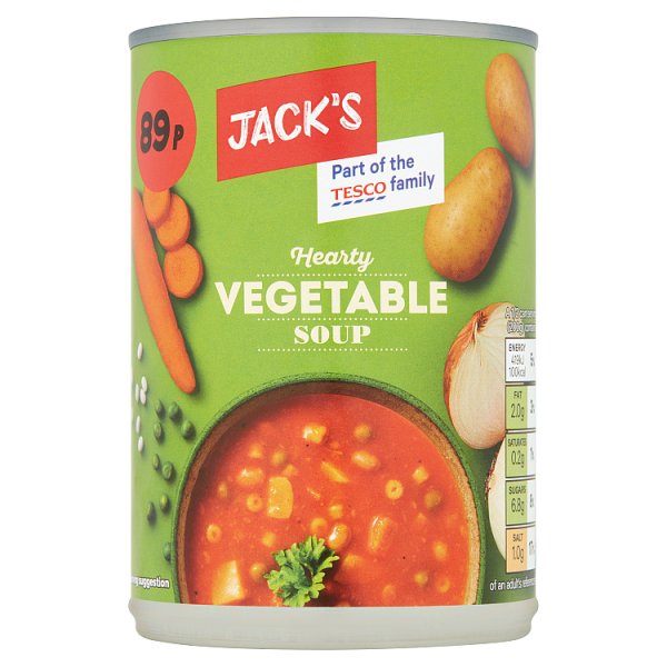 Jack's Hearty Vegetable Soup 400g