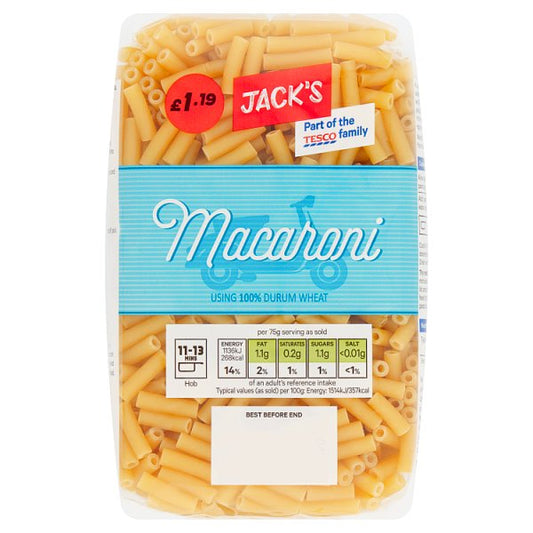 Jack's Macaroni 500g