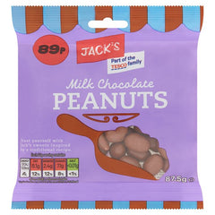 Jack's Milk Chocolate Peanuts 87.5g