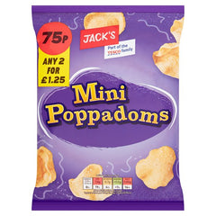 Jack's Mini Poppadoms 25g