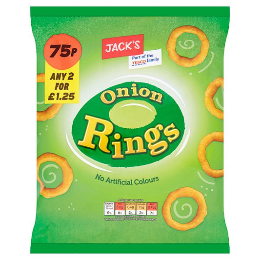 Jack's Onion Rings 70g