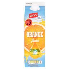 Jack's Orange Juice Smooth from Concentrate 1 Litre