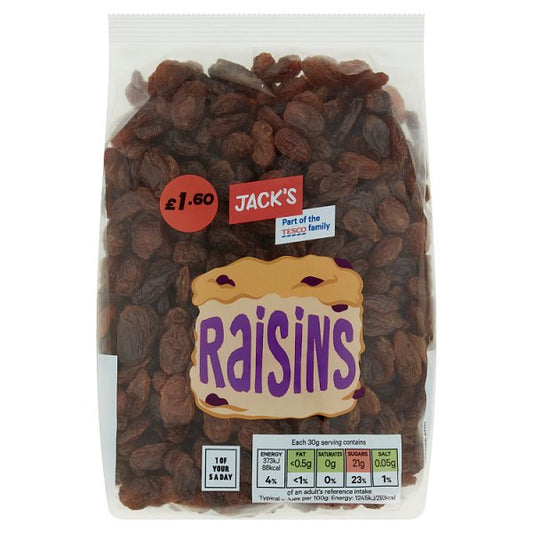 Jack's Raisins 375g