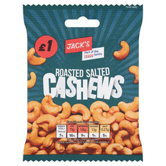 Jack's Roasted Salted Cashews 45g