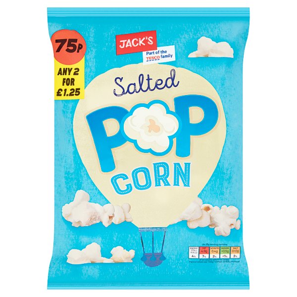 Jack's Salted Popcorn 55g