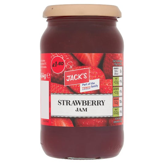 Jack's Strawberry Jam 454g