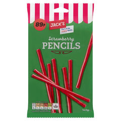 Jack's Strawberry Pencils 140g