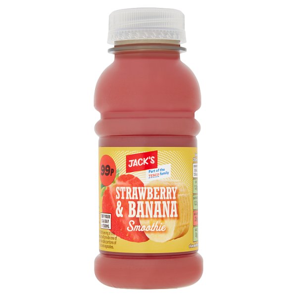 Jack's Strawberry & Banana Smoothie 250ml