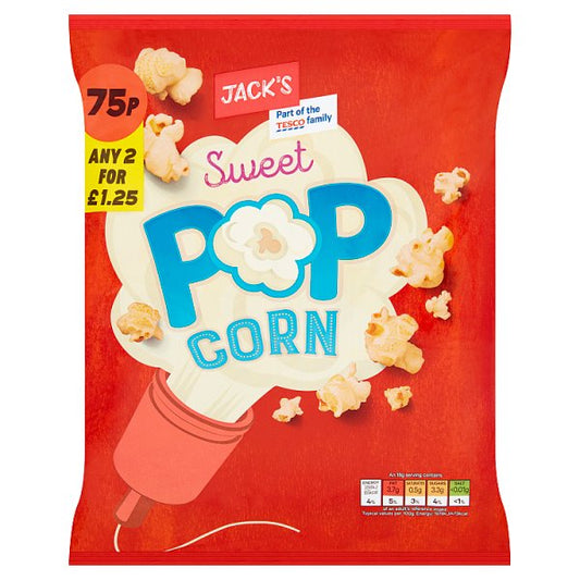 Jack's Sweet Popcorn 55g