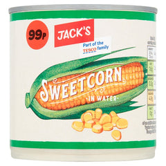 Jack's Sweetcorn in Water 340g