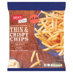 Jack's Thin & Crispy Chips 750g