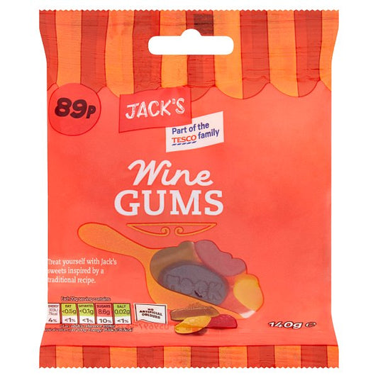 Jack's Wine Gums 140g