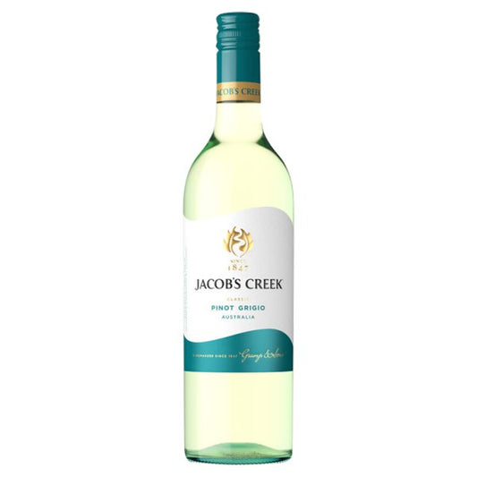 Jacob's Creek Pinot Grigio White Wine 75cl