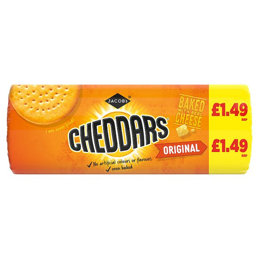 Jacobs Cheddars Original 150g