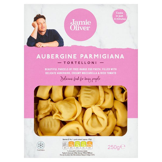 Jamie Oliver Aubergine Parmigiana Tortelloni 250g