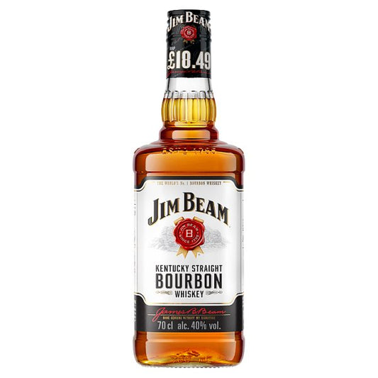 Jim Beam Kentucky Straight Bourbon Whiskey 70cl