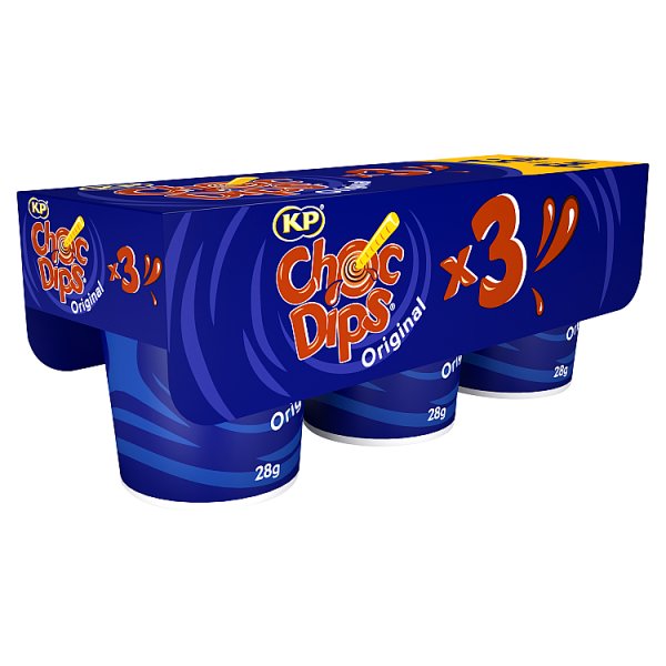 KP Choc Dips Original 3 Pack