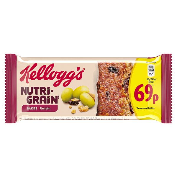 Kellogg's Nutri-Grain Bakes Raisin 45g