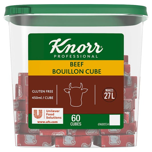 Knorr Professional 60 Beef Bouillon Cube 600g