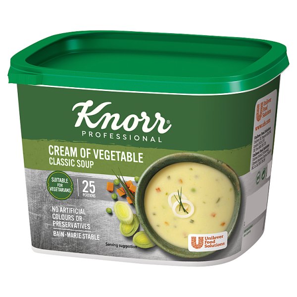 Knorr Professional Classic Cream of Veg Soup 25 Port