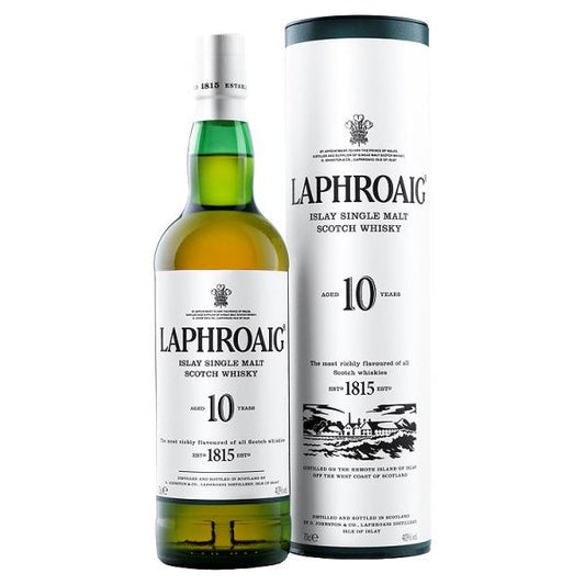 LAPHROAIG Islay Single Malt Scotch Whisky 10 Year Old 70cl