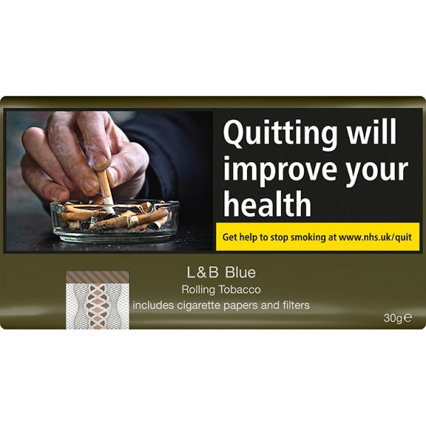 L&B Blue Rolling Tobacco 30g