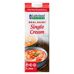 Lakeland Dairies Real Dairy Single Cream 1 Litre