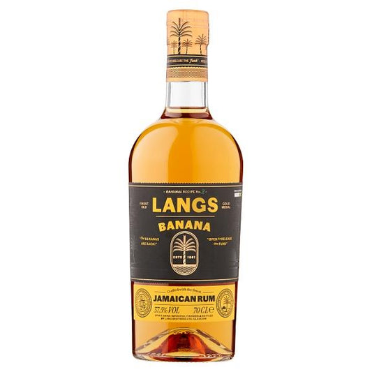 Langs Banana Jamaican Rum 70cl