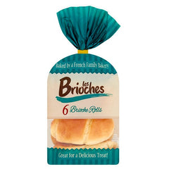 Les Brioches 6 Brioche Rolls 192g