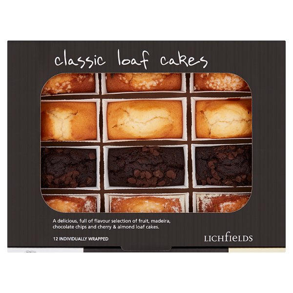 Lichfields 12 Classic Loaf Cakes