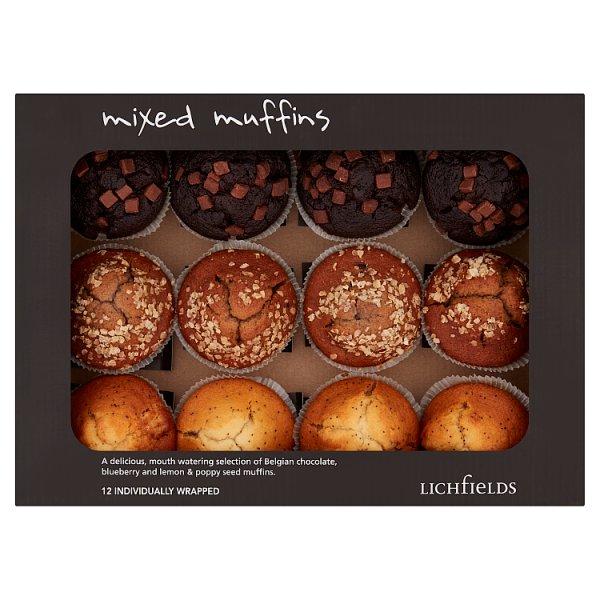 Lichfields 12 Mixed Muffins