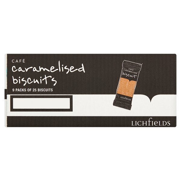 Lichfields 225 Café Caramelised Biscuits