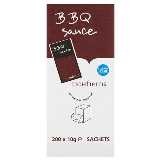 Lichfields BBQ Sauce Sachets 200 x 10g