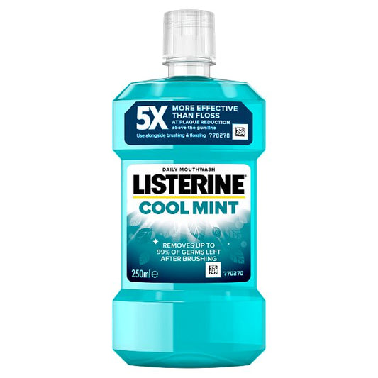 Listerine Essentials Cool Mint Mouthwash 250ml