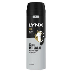 Lynx Anti-perspirant Deodorant Spray XL Gold Anti White Marks 200 ml