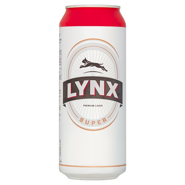 Lynx Super Premium Lager 500ml