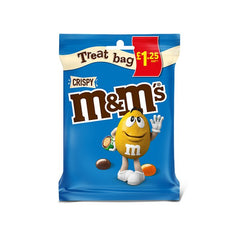 M&M's Crispy Milk Chocolate Bites Treat Bag £1.25 PMP 77g