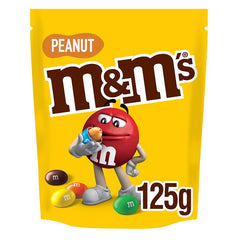 M&M's Crunchy Peanut & Milk Chocolate Bites Pouch Bag 125g