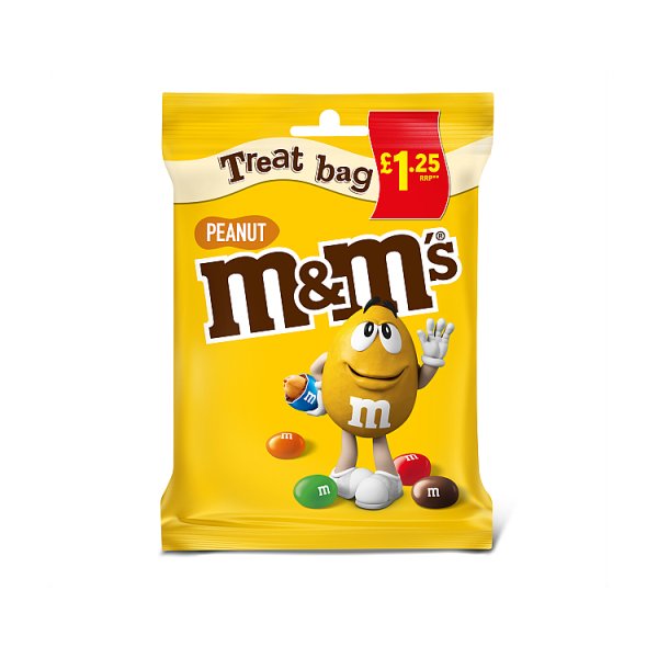 M&M's Crunchy Peanut & Milk Chocolate Bites Treat Bag £1.25 PMP 82g