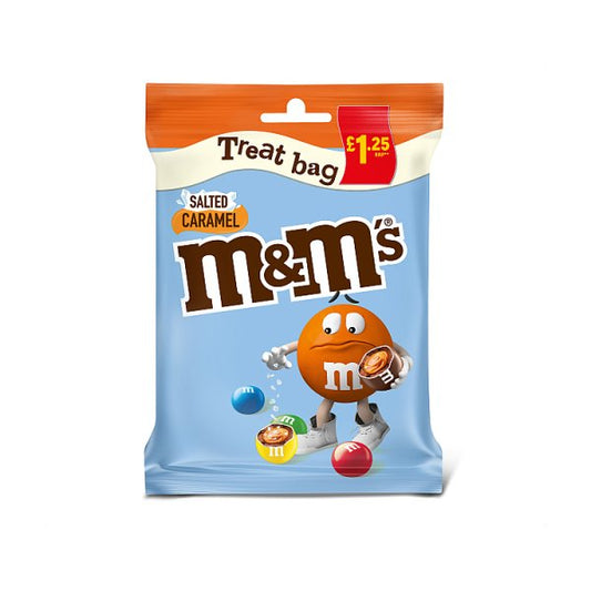 M&M's Salted Caramel Chocolate £1.25 PMP Treat Bag 70g