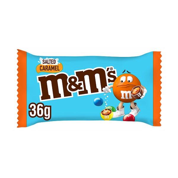 M&M's Salted Caramel & Milk Chocolate Bag 36g