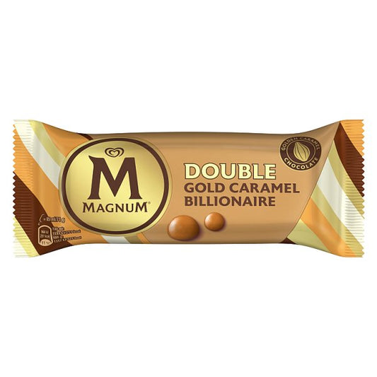 Magnum Ice Cream Lolly GOLD CARAMEL BILLIONAIRE 85 ML