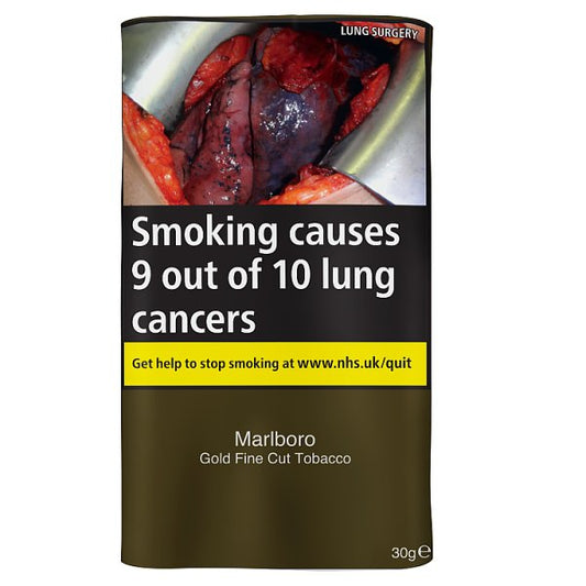 Marlboro Gold Fine Cut Tobacco 30g