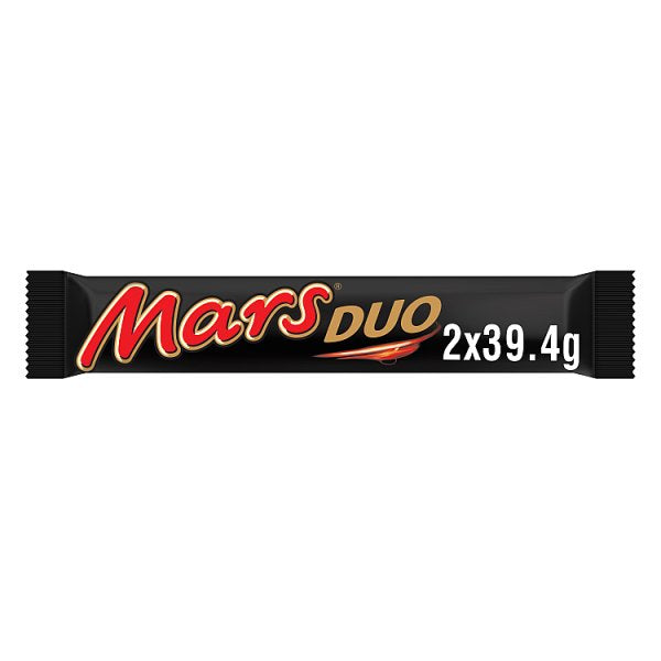 Mars Caramel Nougat & Milk Chocolate Snack Bar Duo 78.8g