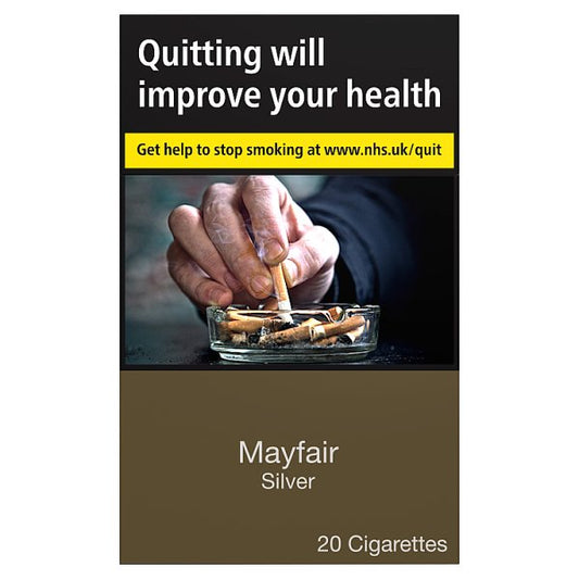 Mayfair 20 Cigarettes Silver